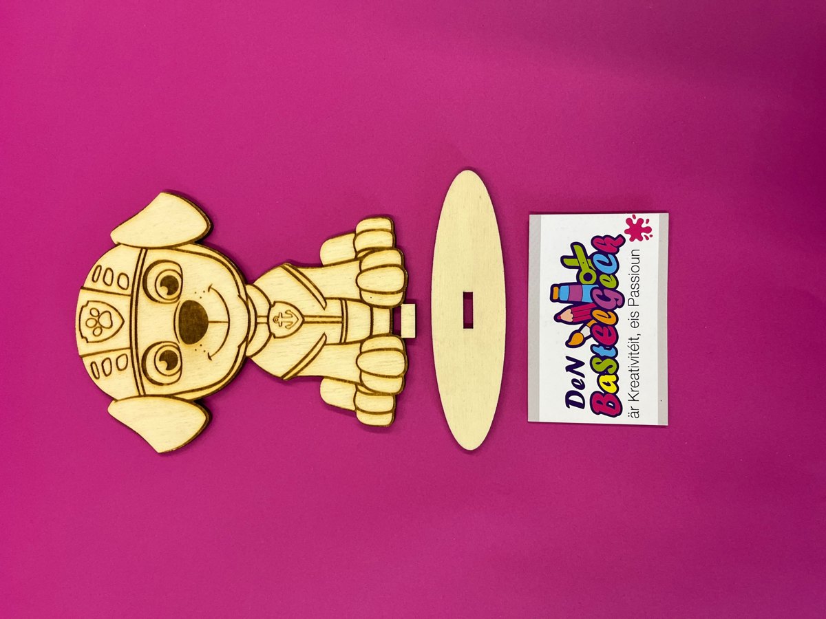 Holzschild - Paw Patrol, Zuma